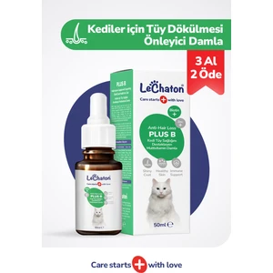 Kedi Tüy Döküm Dökülmesi Önleyici Engelleyici Damla Kediler Için Biyotin Multivitamin Plus B - 50 ml