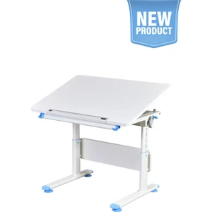 Mini  Simple Çalışma Masası, Yükseklik Ayarlı Çalışma Masası, Kız-Erkek Çocuk Ekru Ders Çalışma Masası
