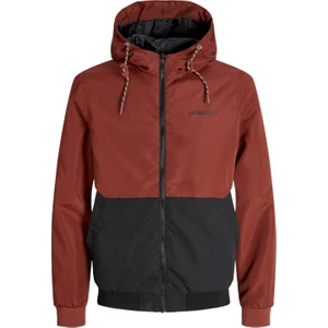 Jack & Jones Jjerush Hood Bomber Noos Kırmızı Erkek Mont 12200208