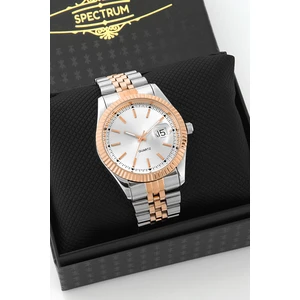 Premium Çelik Kordon Takvimli Erkek Kol Saati Özel Kutulu