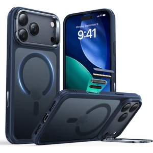 Apple iPhone 17 Pro Classic Hybrid Magsafe Standlı Kılıf - Kamera Kontrol Buton