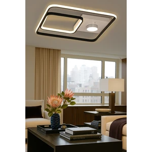 ESSLİGHT TERRA 45 CM PLAFONYER LED AVİZE 3 RENK IŞIK MODLU (BEYAZ SARI GÜN IŞIĞI)