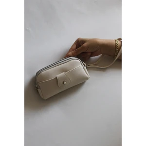 Dexy Bej Fermuarlı Bilek Askılı Cüzdan