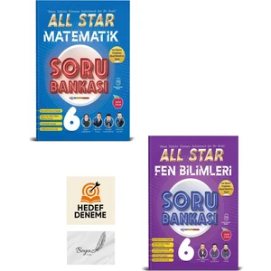 Newton 6.sınıf All Star Matematik Fen Bilimleri Soru Bankası Hedef Deneme