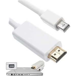 Mini Displayport To HDMI Kablo Minidisplayport Thunderbolt Macbook - 1.8 Metre