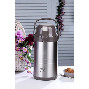 3.5 Litre Çift Kat Paslanmaz Çelik Termos(Ev, Iş Yeri, Restoran, Otel, Piknik ve Organizasyonlar)