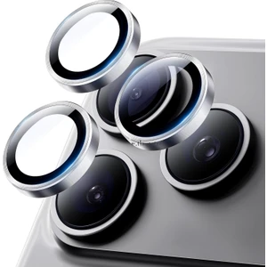 Apple iPhone 17 Pro & iPhone 17 Pro Max Kamera Koruma Lens Koruyucu Temperli Cam Uygulama Aparatlı