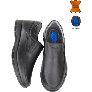 U2 Bağcıksız Ortopedik Taban Deri Kışlık Erkek Ayakkabı