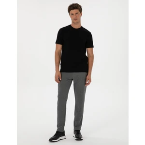 Pierre Cardin Erkek Antrasit Melanj Slim Fit 3 Iplik Düz Paça Eşofman Altı 50317670-VR081