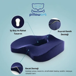 Oturma Simidi Minderi Yastığı Visco Ortopedik Yastık