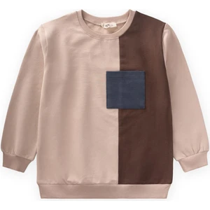 Sweatshirt 4-12 Yaş Bej