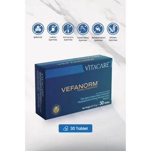 Vefanorm – 30 Tablet | Hayıt Ekstresi, Resveratrol, Quercetin, Kore Ginsengi & Vitamin-Mineral Kompleksi