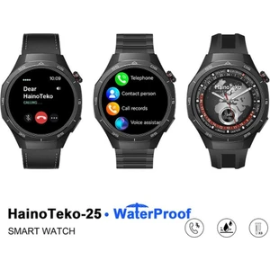 Haino Teko 25 Su Geçirmez 15 Gün Şarj ve Güçlü Cam Özellikli Akıllı Saat