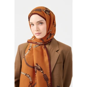 Cotton Twill Şal Linkage Orange