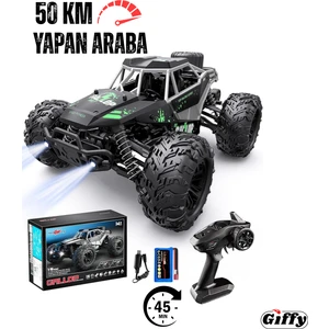 Oyuncak Uzaktan Kumandalı Metal Gövde 50 Km Hız Yapan 4x4 Off-Road Arazi Aracı Şarjlı Elektrikli Rc