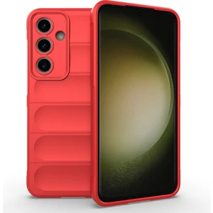 Samsung Galaxy S25 Fe Kılıf Etnik Optimum Oyuk Detaylı Silikon + Ekran Koruyucu