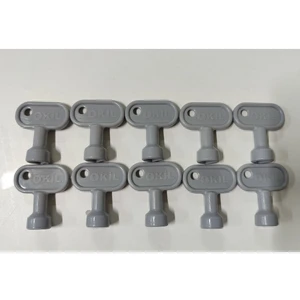 Üçgen Kapı Sabitleme Kilidi Yedek Anahtar 10 Adet