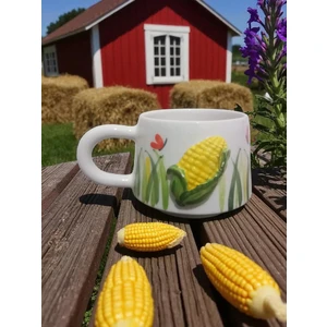 Seramik El Yapımı 3 Boyutlu Fincan