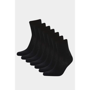Kadın 7'li Pamuklu Uzun Çorap