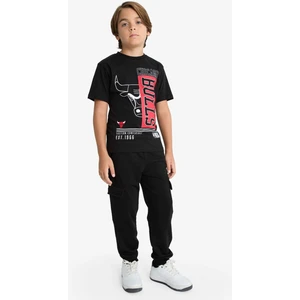 Erkek Çocuk Beli Lastikli Kargo Eşofman Altı F4171A825WN