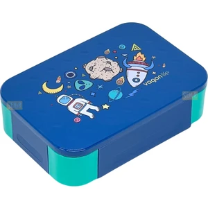 Bento 900ML Lunchbox Yeni Koleksiyon Tek Katlı 2 Bölmeli Pp Plastik Çocuk Sefer Tası Yemek Kutusu