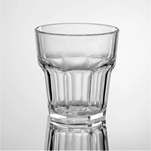 Kırılmaz Polikarbon Cam Görünümlü Küçük Boy Bardak, 200 Ml, Beyaz