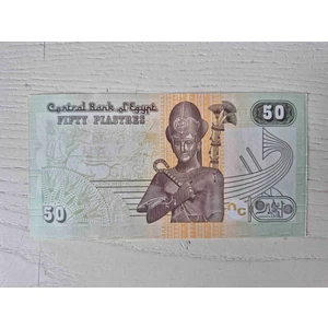 Mısır 50 Piastres Çil Koleksiyonluk