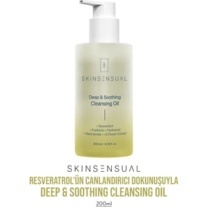 Skin Sensual Deep & Soothing Cleansing Oil | Resveratrol’ün Dokunuşuyla Cilt Temizliğinde Yenilik