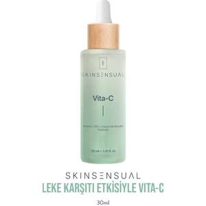 Skin Sensual Vita-C  ve Cilt Tonu Eşitleyici Cilt Bakım Serumu 30 ml
