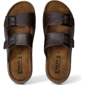 Gün Boyu Rahatlık Sunan, Şık ve Dayanıklı Erkek suni deri Terliği