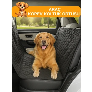 Evcil Hayvan Araba Koltuk Örtüsü Su Geçirmez Dayanıklı Hamak Tasarım Arka Koltuk Koruma Kılıfı Kaymaz Universal Kedi Köpek Araç Aksesuarları 150X200 cm