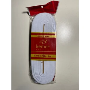 Beyaz 2 cm Yassı Lastik 10 Metre Bel Paça Lastiği