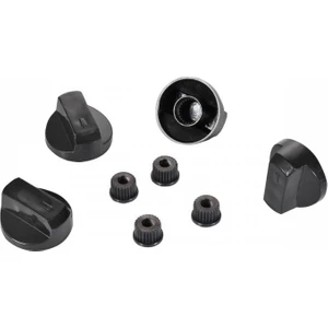 Ocak Fırın Düğme Dar Yuvalı - Siyah