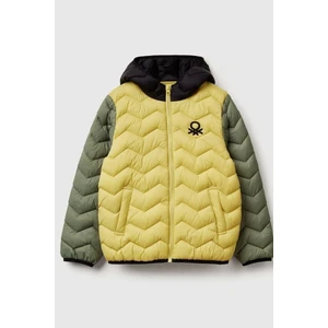 United Colors Of Benetton Erkek Çocuk 2TWDCN04V-25K Mont Sarı