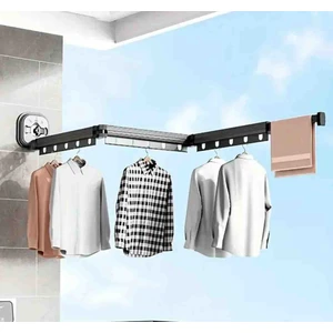 Alüminyum Vakumlu Modern Çamaşır Kurutma Askılığı 126CM