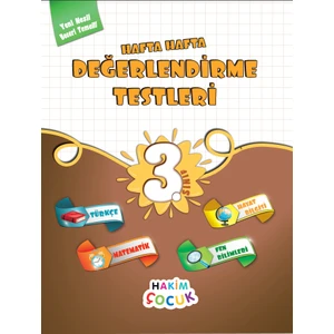 3. Sınıf Hafta Hafta Değerlendirme Testleri