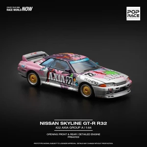 Pop Race 1/64 Nissan Skyline Gtr R32 Axıa / PR64-103