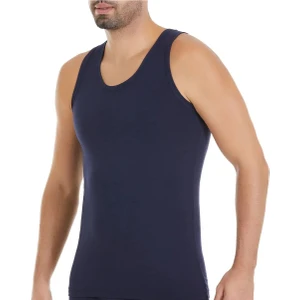 Yıldız Çamaşır 4'lü Erkek Lacivert Modal Askılı Atlet