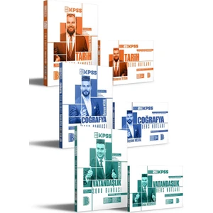 Benim Hocam Yayınları 2026 Kpss Gygk Soru Bankası Seti ve Ders Notları Seti