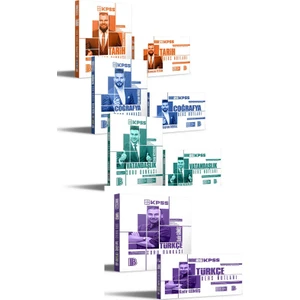 2026 Kpss Gygk Full Set Soru Bankası Seti+ Ders Notları Seti 8 Kitap