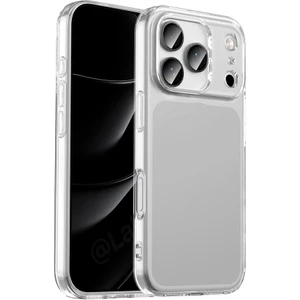 iPhone 17 Pro Kılıf Zore Süper Silikon Kapak - Şeffaf