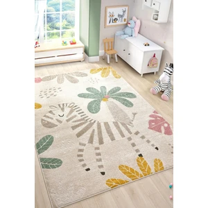 Yumuşak Dokuma Halı Zebra Figürlü Leke Tutmaz Bebek Odası Çocuk Odası Genç Odası Halısı Zebra