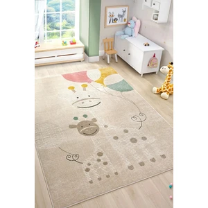 Yumuşak Dokuma Halı Zürafa Figürlü Leke Tutmaz Bebek Odası Çocuk Odası Genç Odası Halısı Zürafa