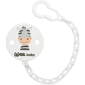 Wee Baby Desenli Emzik Askısı - GRİ ZEBRA