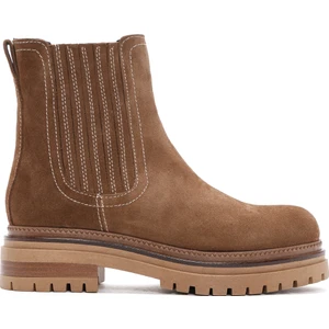 Kadın Taba Süet Deri Chelsea Bot 25WFD180210