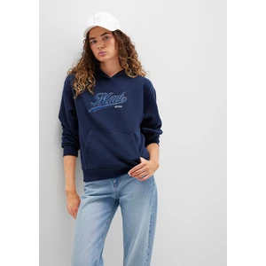 Mavi Logo Baskılı Kapüşonlu Lacivert Sweatshirt 1S10420-82318
