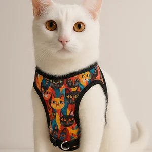 Kaçış Önleyici Kedi Gögüs Tasması