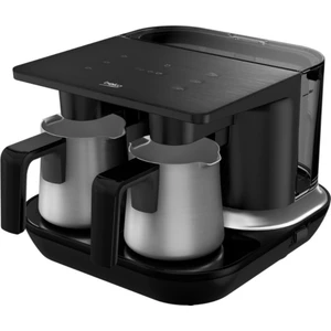 Tkm 8961 S Keyf Siyah Çelik Ikili Türk Kahve Makinesi