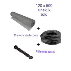 Fiberclass 120X500 Sıkıştırma Aparatı ve 20 mt Sıkıştırma Fitili