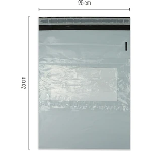 25*35 Kargo Poşeti Cepli 50 Adet